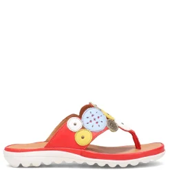 Eric Michael Women's , Sun Sandal Red