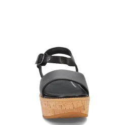 Best FitFlop Women's , Eloise Cork Wrap Strap Sandal Black