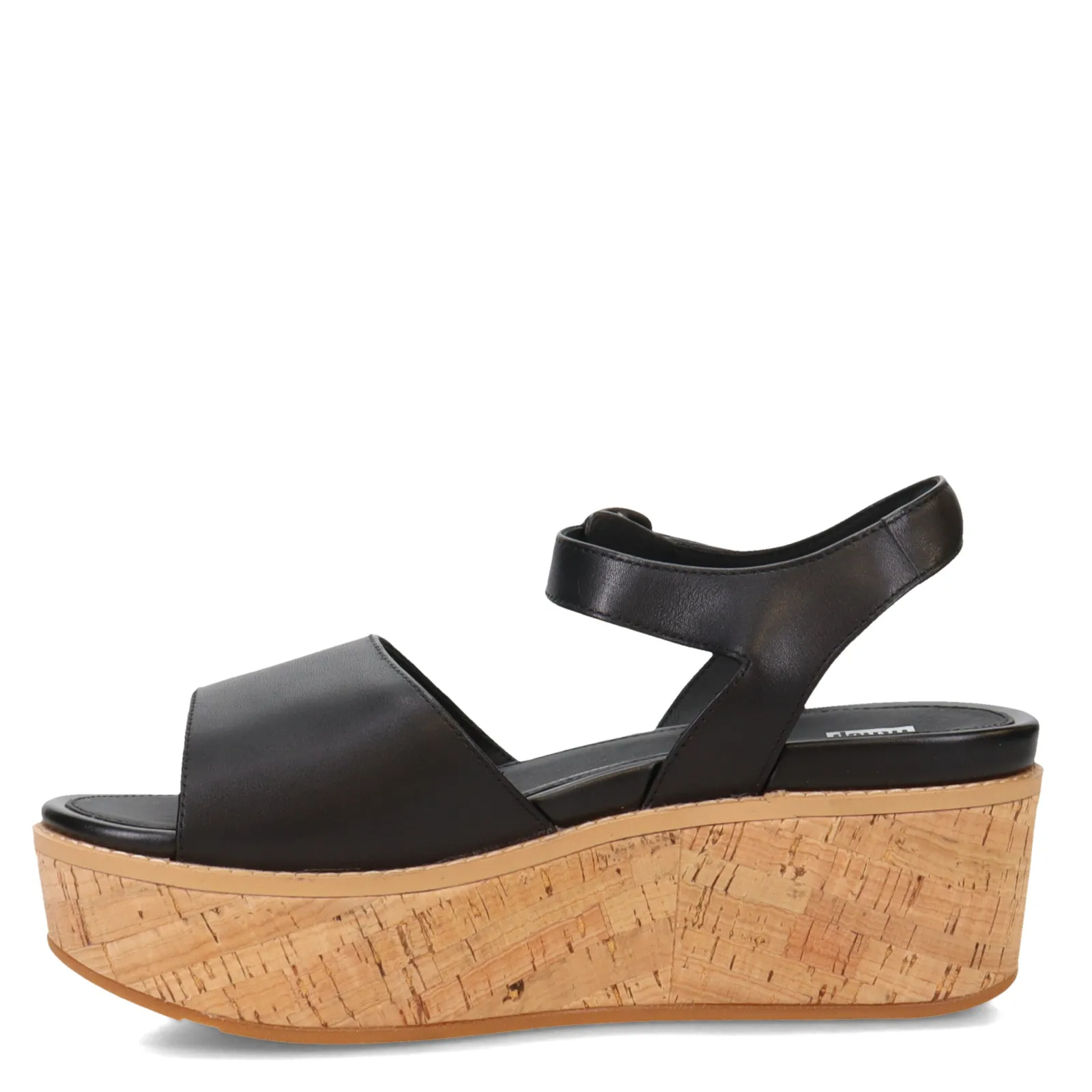Best FitFlop Women's , Eloise Cork Wrap Strap Sandal Black