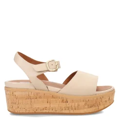 FitFlop Women's , Eloise Cork Wrap Strap Sandal Beige