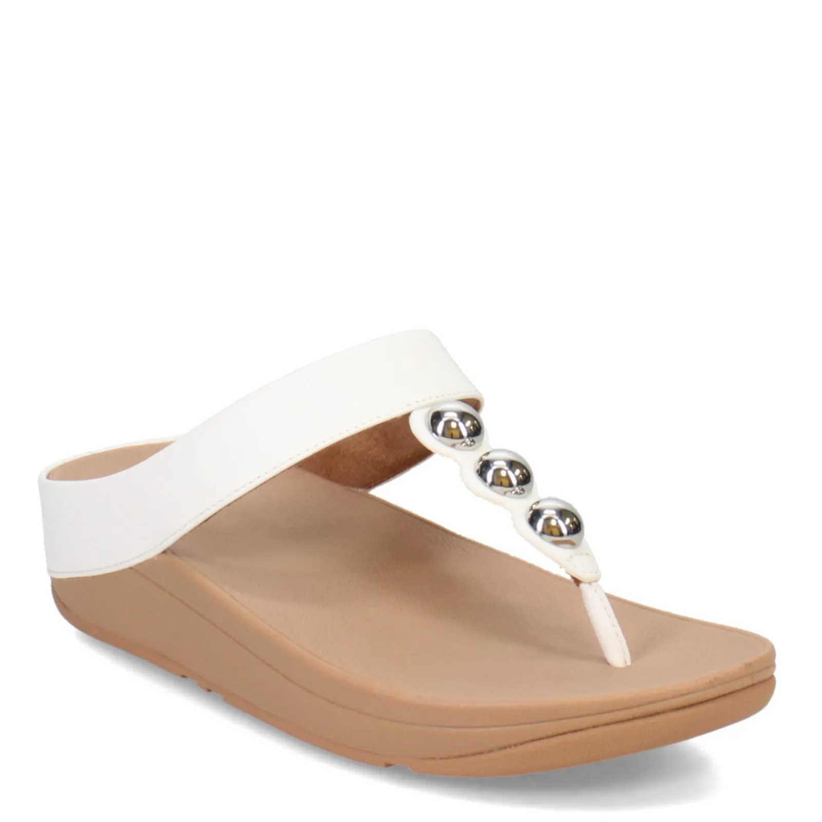 Outlet FitFlop Women's , Fino Mirror Dome Toe-Post Sandal Urban White