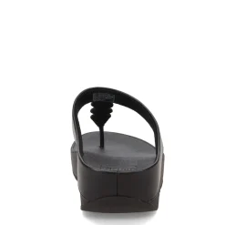 Outlet FitFlop Women's , Fino Mirror Dome Toe-Post Sandal Black