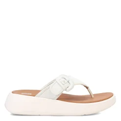 Women's , F-Mode Canvas Flatform Thong Sandal-FitFlop Best
