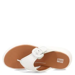 Women's , F-Mode Canvas Flatform Thong Sandal-FitFlop Sale