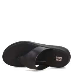Outlet FitFlop Women's , F-Mode Flatform Toe-Post Sandal Black