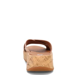 New FitFlop Women's , F-Mode Flatform Cross Slide Rose Gold