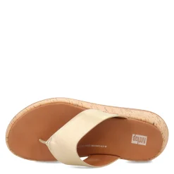 Clearance FitFlop Women's , F-Mode Flatform Toe Post Sandal Platinum