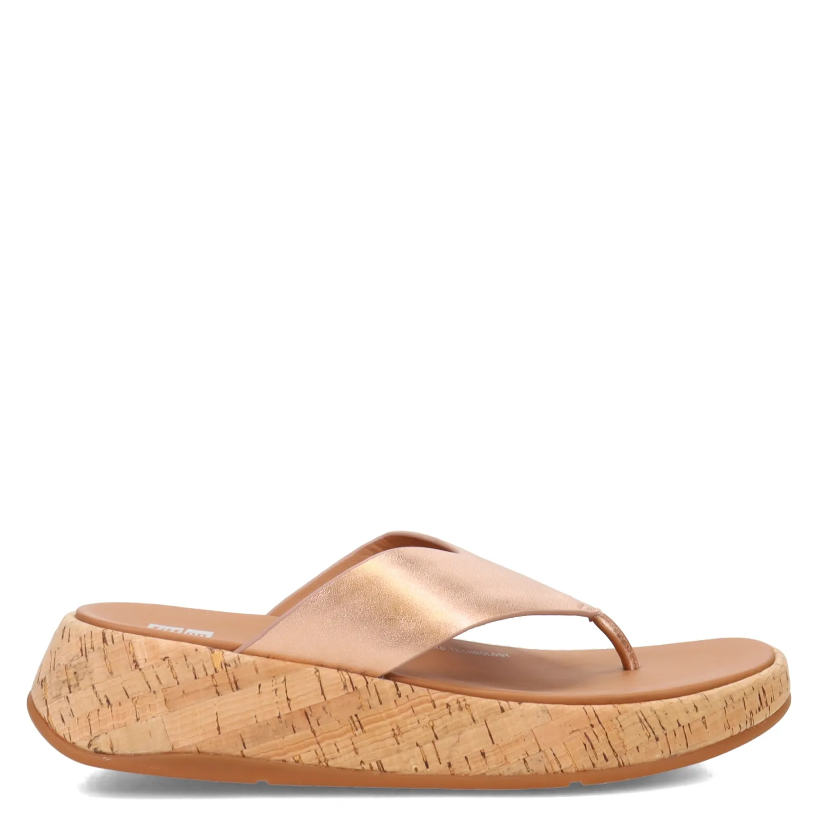 Sale FitFlop Women's , F-Mode Flatform Toe Post Sandal Rose Gold