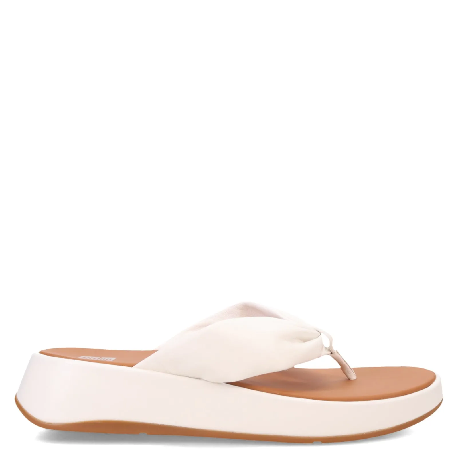 Hot FitFlop Women's , F-Mode Leather-Twist Toe-Post Sandal Urban White