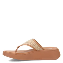 Women's , F-Mode Woven Flatform Toe Post Sandal-FitFlop Hot