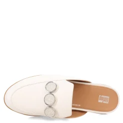Clearance FitFlop Women's , Gracie Beaded Circle Mule Urban White