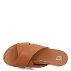 Sale FitFlop Women's , Gracie Cross Slide Light Tan