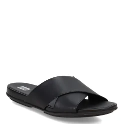 FitFlop Women's , Gracie Cross Slide Black