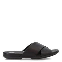 FitFlop Women's , Gracie Cross Slide Black