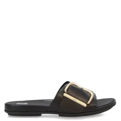 FitFlop Women's , Gracie Maxi Buckle Slide Black