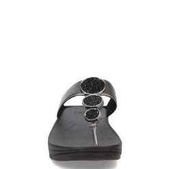 FitFlop Women's , HALO Bead-Circle Toe-Post Sandal Pewter