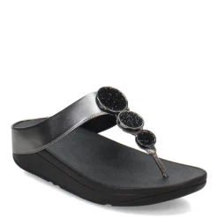 Discount FitFlop Women's , HALO Bead-Circle Toe-Post Sandal Pewter
