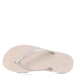 Online FitFlop Women's , iQushion Flip-Flop Silver