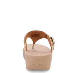 New FitFlop Women's , Lulu Adjustable Thong Sandal Latte Beige