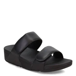 New FitFlop Women's , Lulu Adjustable Strap Slide Sandal Black