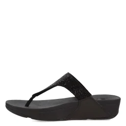 New FitFlop Women's , Lulu Crystal Thong Sandal Black
