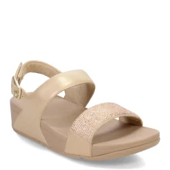 Discount FitFlop Women's , Lulu Crystal Backstrap Sandal Latte Beige