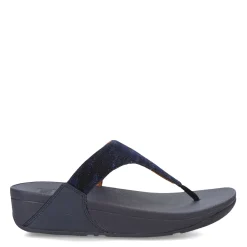 Clearance FitFlop Women's , Lulu Glitz Thong Sandal Midnight Navy