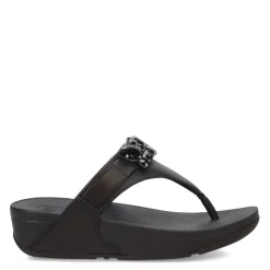 Outlet FitFlop Women's , Lulu Jewel Thong Sandal Black