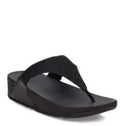 Sale FitFlop Women's , Lulu Shimmerlux Thong Sandal Black