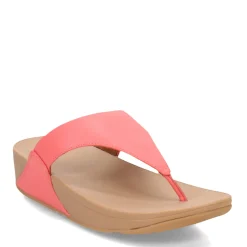 FitFlop Women's , Lulu Thong Sandal Rosy Coral
