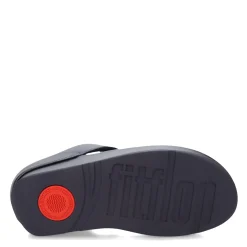 New FitFlop Women's , Rumba Beaded Metallic Toe-Post Sandal Metallic Navy