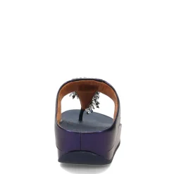 Online FitFlop Women's , Rumba Beaded Toe-Post Sandal Midnight Navy