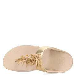 Women's , Rumba Beaded Metallic Toe-Post Sandal-FitFlop Discount