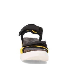 Hot Fly London Women's , Sigo Sandal Black Yellow