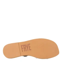New Frye Women's , Faye Studded Sandal Black