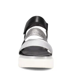Clearance Gabor Women's , Wedge 64.610 Sandal Black / Silver