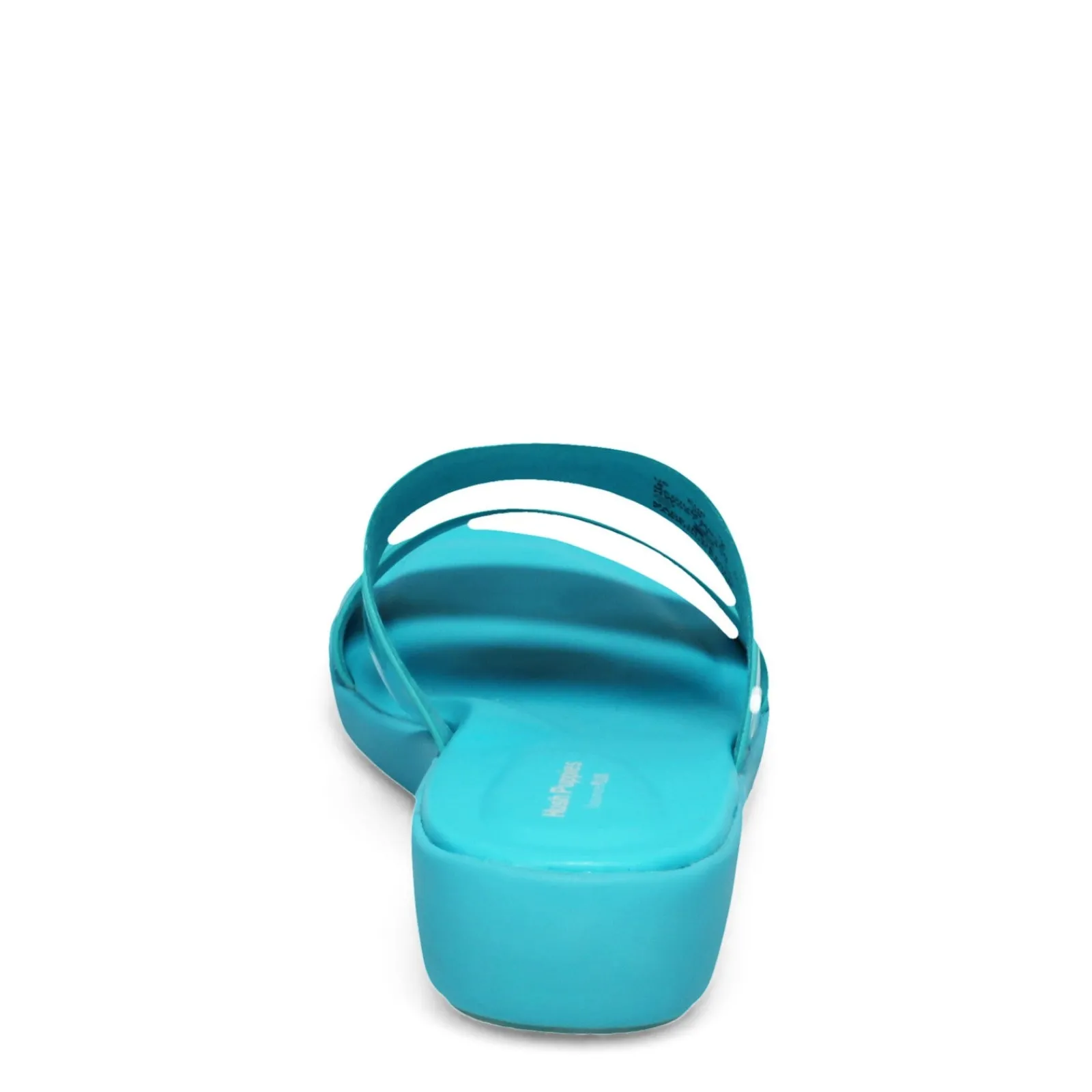 Hush Puppies Women's , Brite Jells Slide Sandal Caribbean Blue