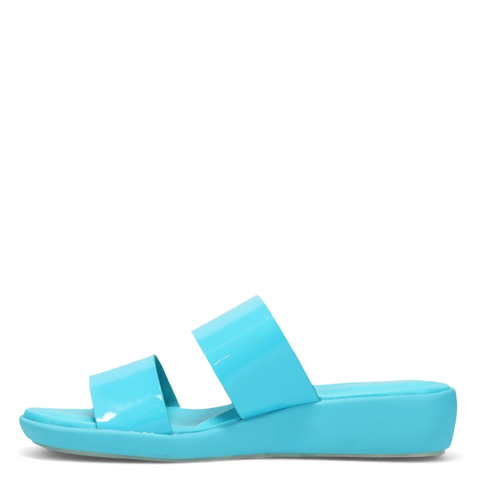 Hot Hush Puppies Women's , Brite Jells Slide Sandal Caribbean Blue