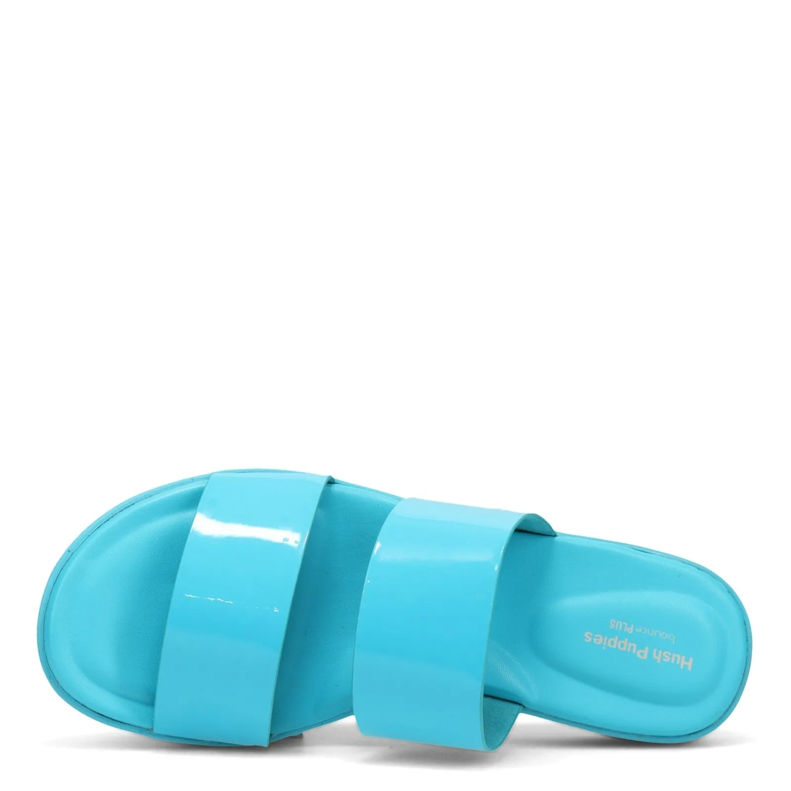 Hot Hush Puppies Women's , Brite Jells Slide Sandal Caribbean Blue