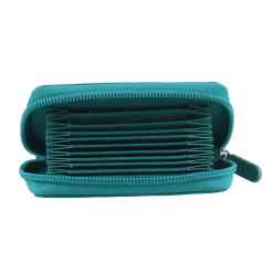 Women's ILI, Expandable Credit Card Wallet-Intercontinental Leather Ind Discount