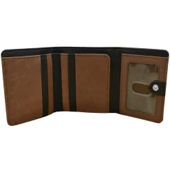 Women's ILI, Tri-fold Mini Wallet- RFID Blocking-Intercontinental Leather Ind