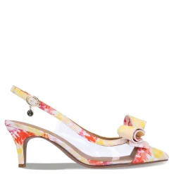 Outlet J Renee Women's , Calista Pump Clear/Warm Multi Fabric