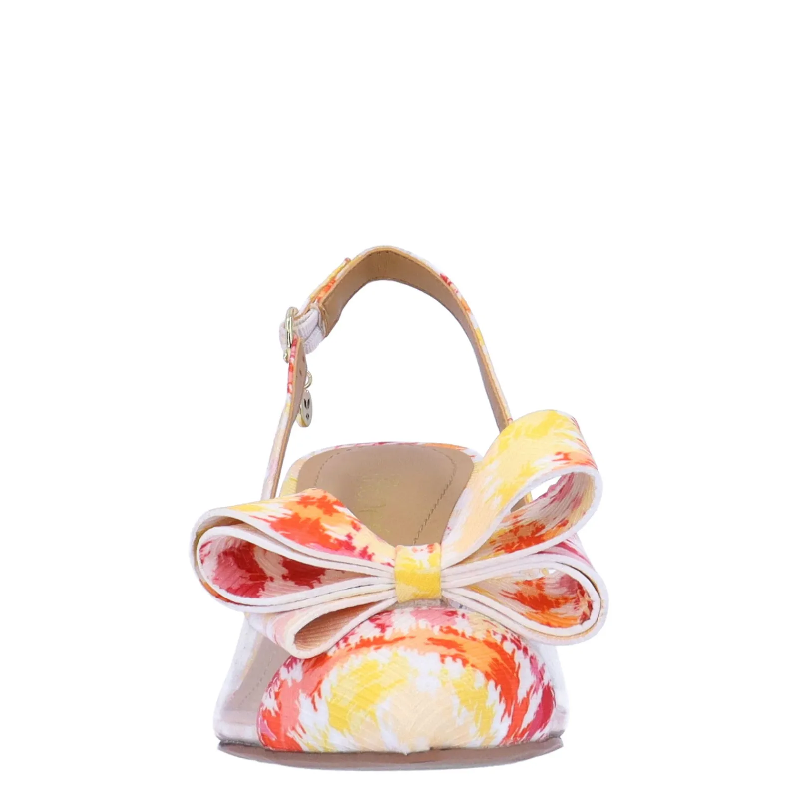 Outlet J Renee Women's , Calista Pump Clear/Warm Multi Fabric