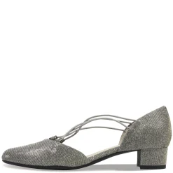 Sale J Renee Women's , Charolette Pump Pewter Glitter