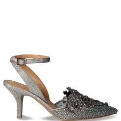 Sale J Renee Women's , Desdemona Pump Pewter Glitter