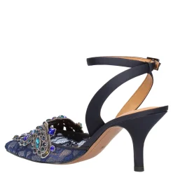 Online J Renee Women's , Desdemona Pump Navy Lace
