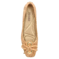 Sale J Renee Women's , Edie Flat Gold Cork