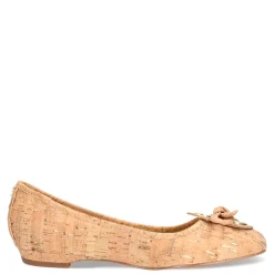 Hot J Renee Women's , Edie Flat Gold Cork