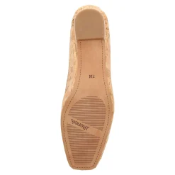Hot J Renee Women's , Edie Flat Gold Cork