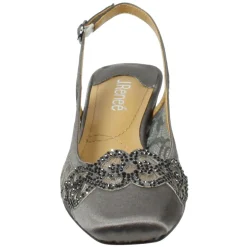J Renee Women's , Faleece Pump Dark Grey